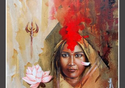 Durga by Tinku Deb